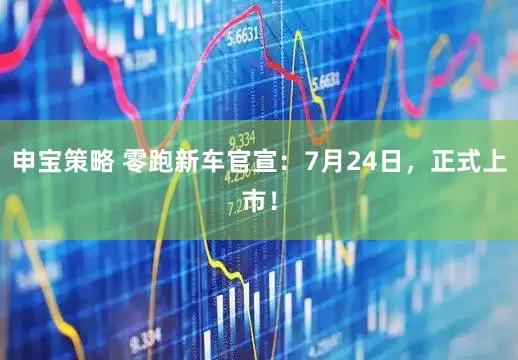 申宝策略 零跑新车官宣：7月24日，正式上市！
