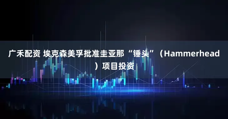 广禾配资 埃克森美孚批准圭亚那 “锤头”（Hammerhead）项目投资
